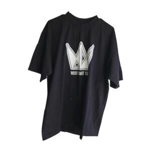 WEST COAST CURE BLACK BIG BOX LOGO MEN'S T SHIRT SIZE XL NEW 🔥